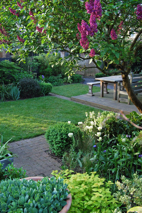 Breeze Garden Design - Diagonal Garden Design, Ealing, West London