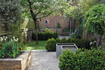 Breeze Garden Design - Diagonal Garden Design, Ealing, West London